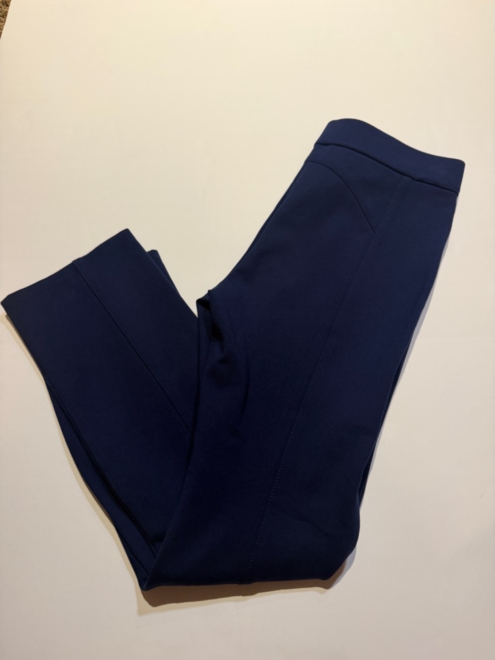 Tory Burch Dark Navy Ponte Trousers